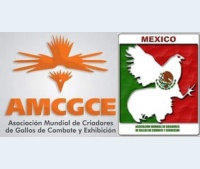 Logo de ASOCIACION MUNDIAL DE CRIADORES DE AVES DE COMBATE Y EXHIBICIÓN 